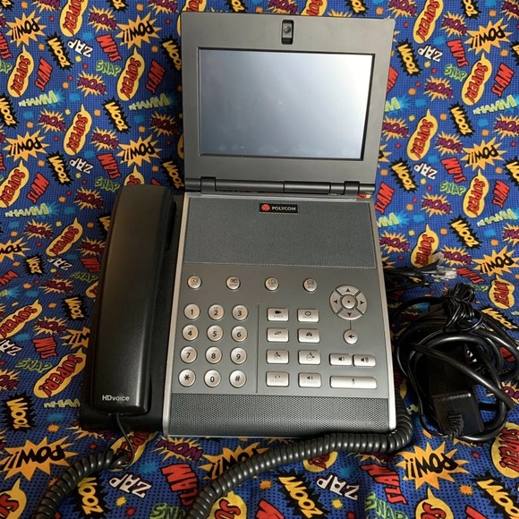 ⚡️Polycom VVX1500 VoIP Business Media Phone w/ Video Camera⚡️